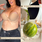 Soutien-gorge adhésif push-up sans bretelles