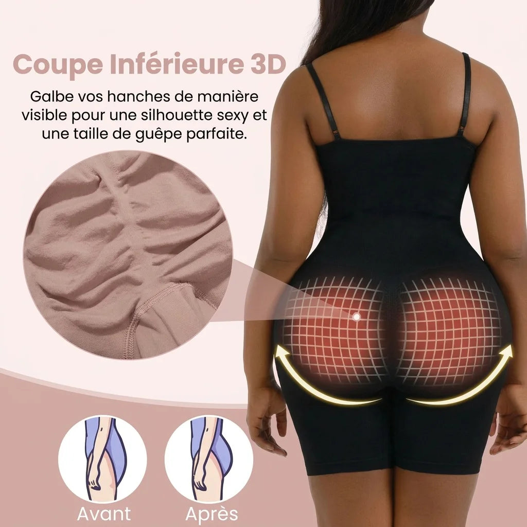 Gaine sculptante effet sablier
